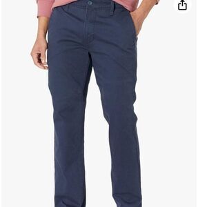 Levi Strauss Navy Blue Straight leg chinos size 36/34 NWT